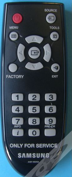 Samsung Factory remote controller